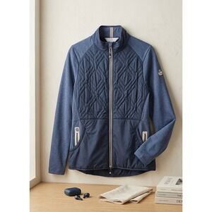 Peter Millar Madeline Hybrid Quilted Full Zip Jacket Women's Size Small